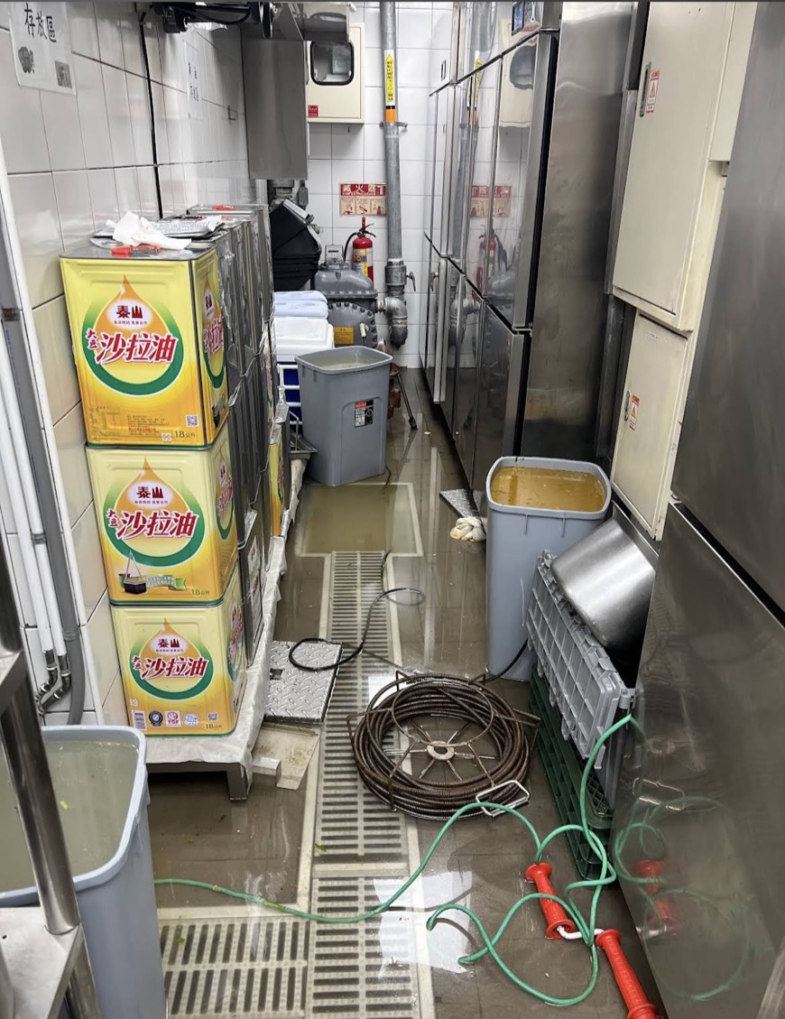 商場廚房疏通